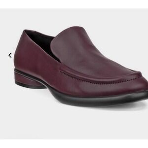 ECCO Sculpted LXLoafers Leather Slip On‎ Dress Shoes Comfort Color Fig10.5